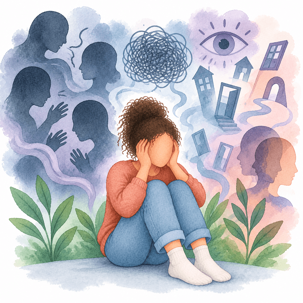 Psychosis resource illustration