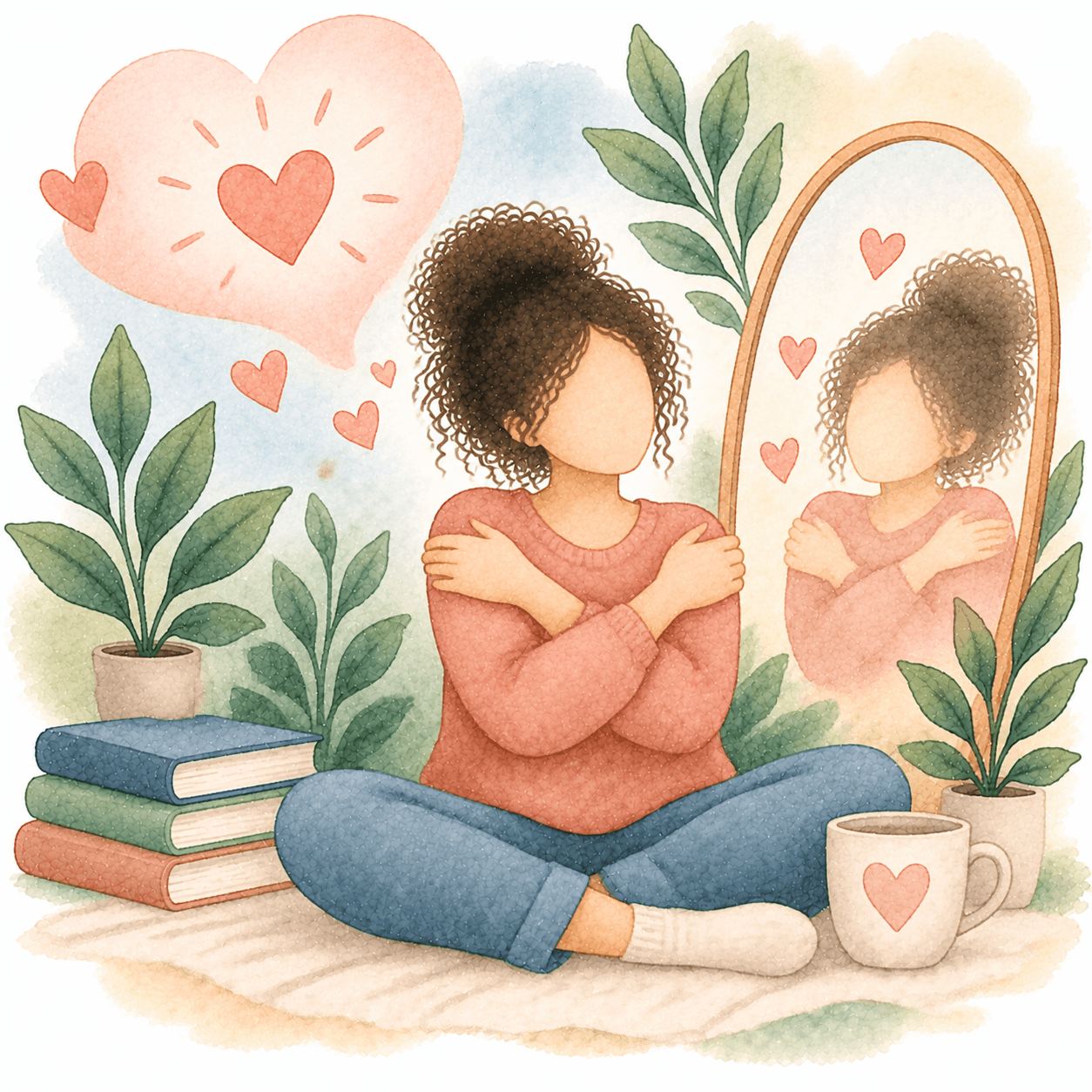 Self-Compassion resource illustration